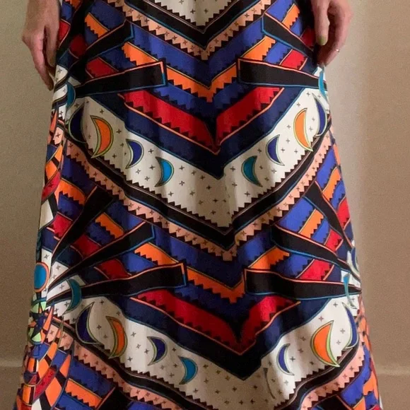 Mara Hoffman camisole gown in Lunar Eclipse print size Small - Picture 4 of 5